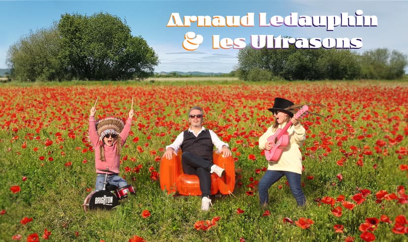 Affiche pour Arnaud Ledauphin et les Ultrasons Affiche pour Arnaud Ledauphin et les Ultrasons